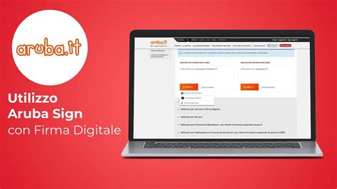 utilizzo firma digitale Aruba